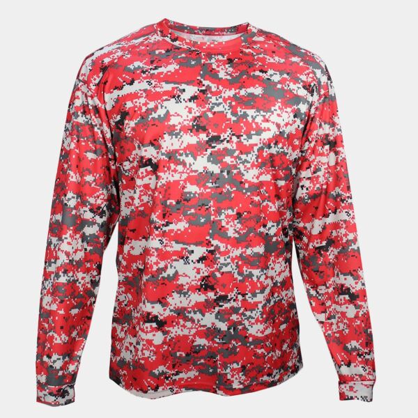Youth Digital Camo Long Sleeve T-Shirt Thumbnail