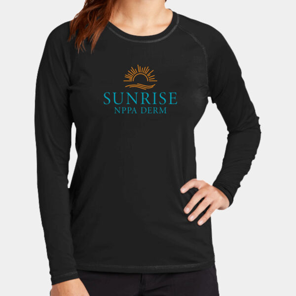 Ladies Long Sleeve Sunrise NPPA Tee Thumbnail